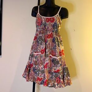Women’s Small Maurices Floral Sundress with Front Pockets